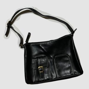 NINE & CO. Black Leather Purse